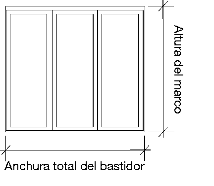 Cornless folding door diagram